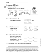 Guess and Check (Gr. 2)