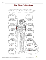 The Clown's Numbers