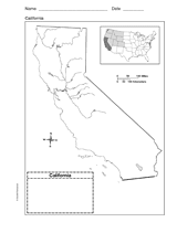 Map of California