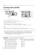 Counting Coins and Bills