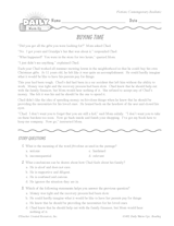 Reading Warm-Up 124 for Gr. 5 & 6: Contemporary Realistic Fiction
