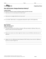 How Did Erosion Change American History?