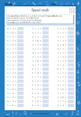 Multiplication Speed Trials IV