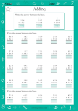 Three-Digit Addition with Regrouping
